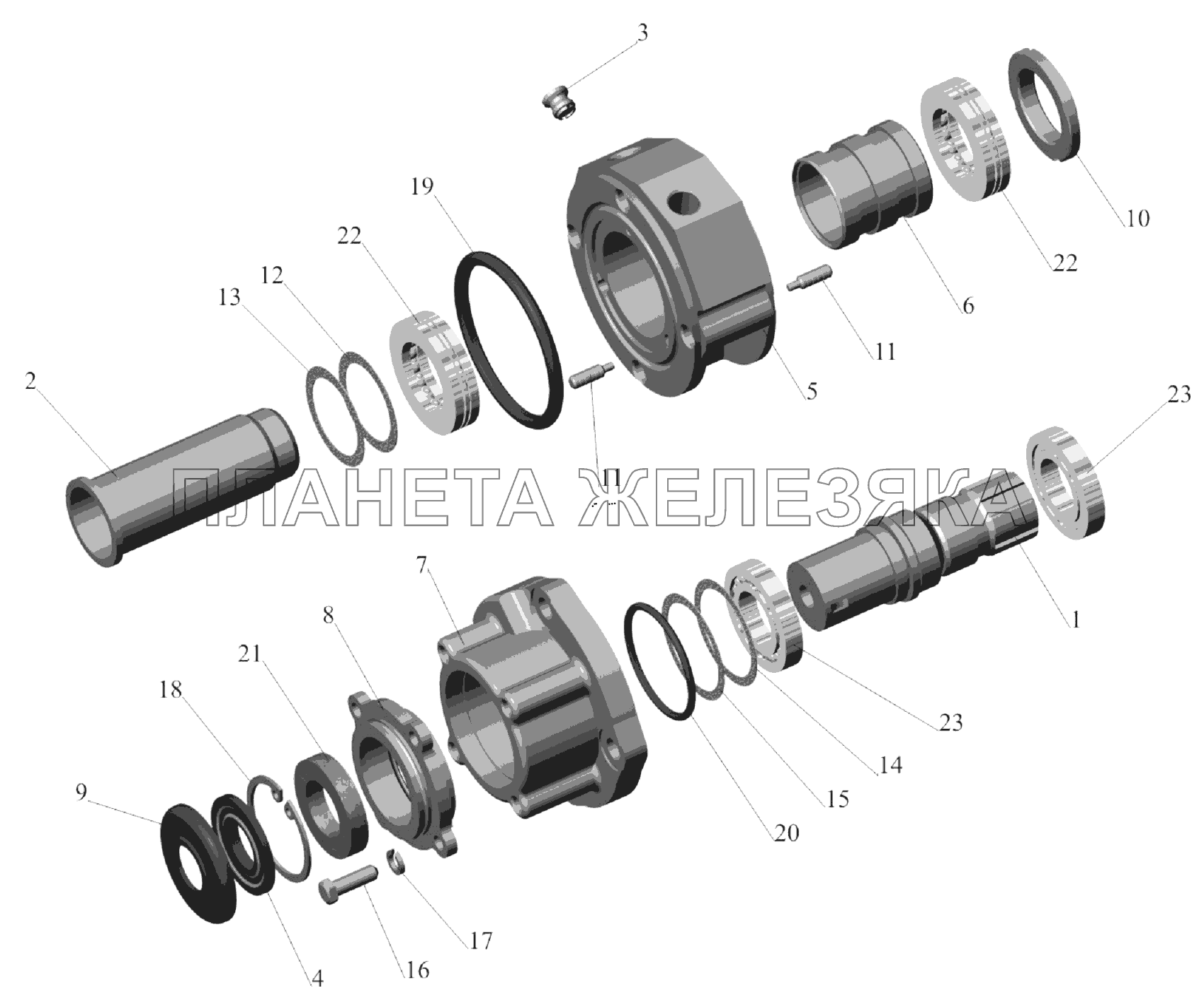 Распределитель 5336-3416010-01 МАЗ-6303A3, 6303A5